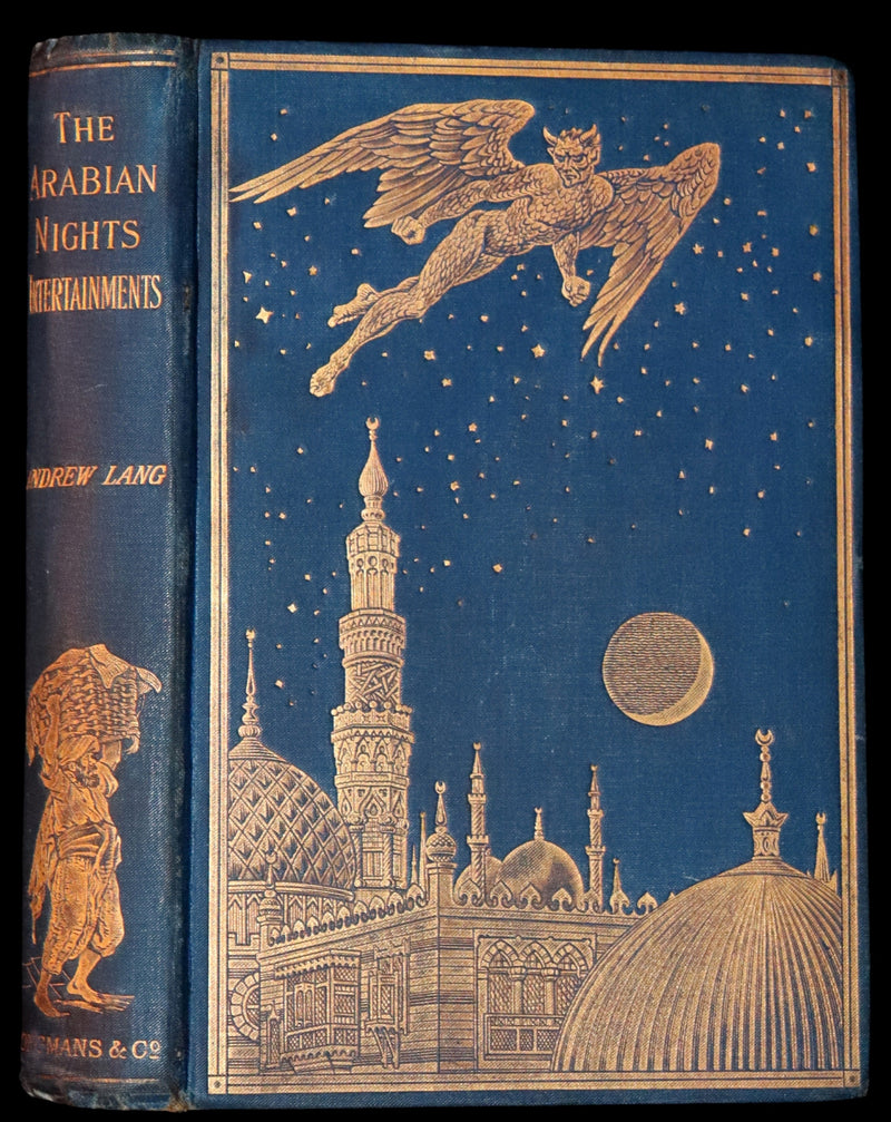 1898 Rare First Edition - THE ARABIAN NIGHTS by Andrew Lang Illustrated by Henry Justice Ford.