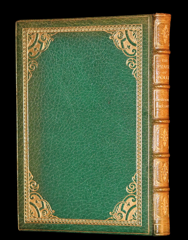 1951 Beautiful Book bound by Bayntun Riviere -  The Praise of Folly by Erasmus.