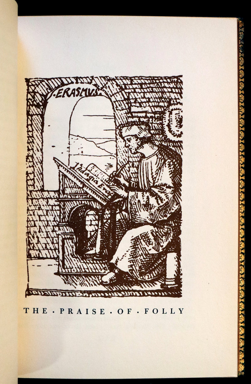 1951 Beautiful Book bound by Bayntun Riviere -  The Praise of Folly by Erasmus.