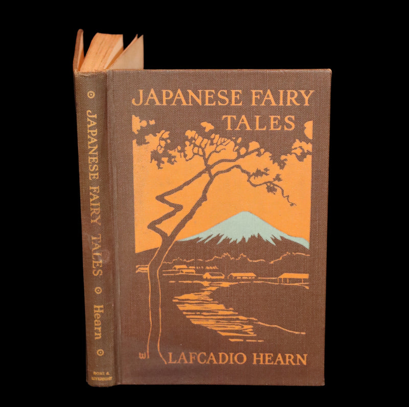 1924 Rare Book - Japanese Fairy Tales by Lafcadio Hearn. Illustrated by Gertrude Kay.