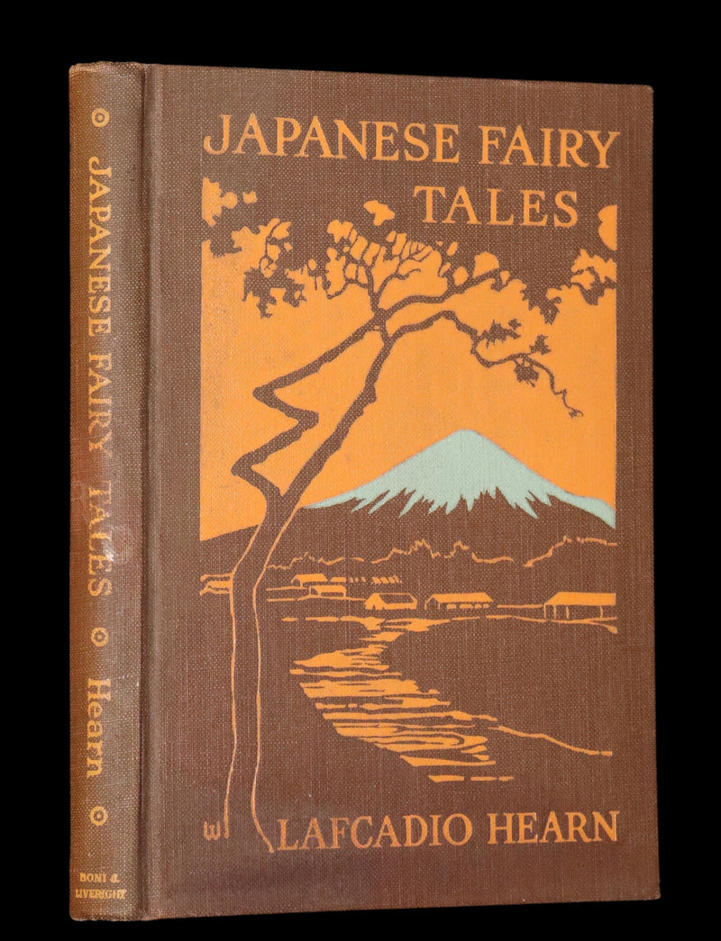 1924 Rare Book - Japanese Fairy Tales by Lafcadio Hearn. Illustrated by Gertrude Kay.