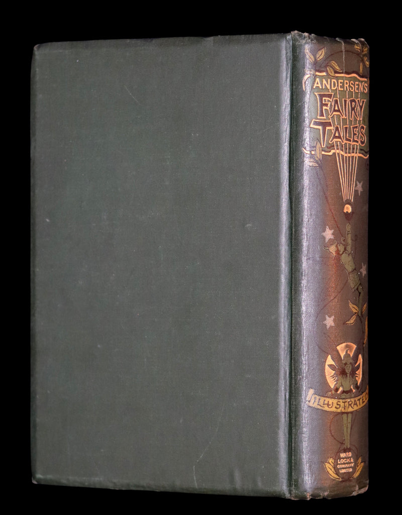 1890 Rare Victorian Book - Hans Christian Andersen's FAIRY TALES with 100 illustrations.