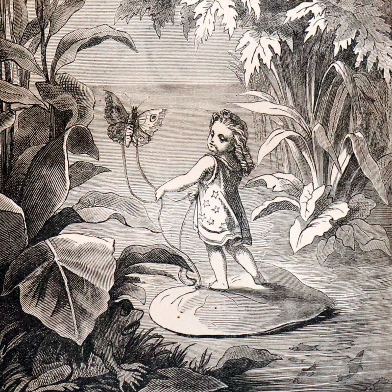 1890 Rare Victorian Book - Hans Christian Andersen's FAIRY TALES with 100 illustrations.