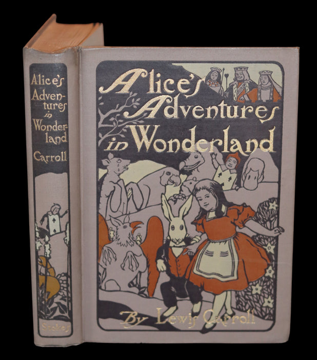 1904 Rare Book - Alice's Adventures In Wonderland. First Edition illustrated by Maria L. Kirk.