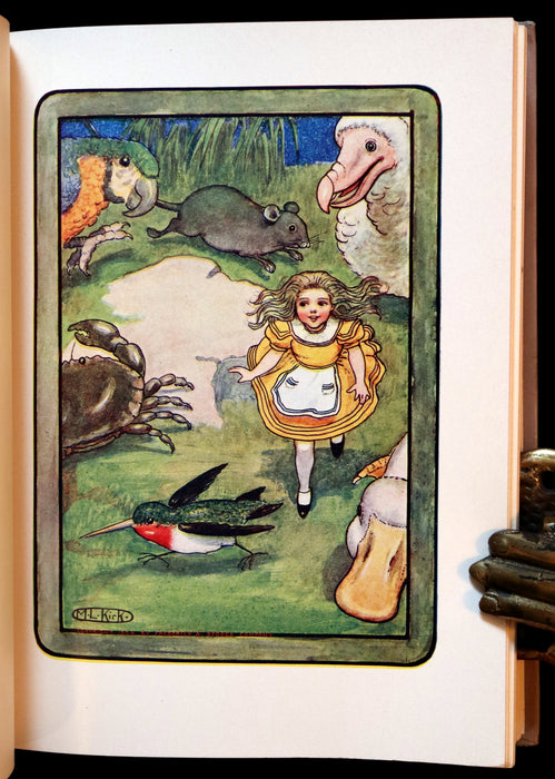 1904 Rare Book - Alice's Adventures In Wonderland. First Edition illustrated by Maria L. Kirk.