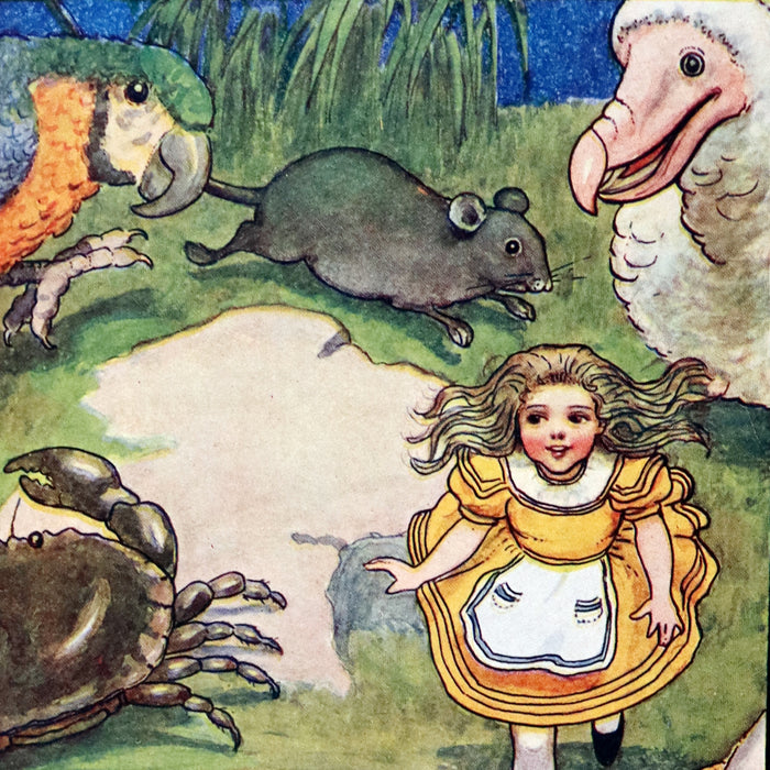 1904 Rare Book - Alice's Adventures In Wonderland. First Edition illustrated by Maria L. Kirk.