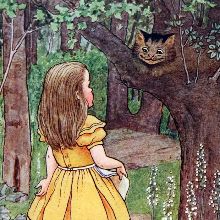 1904 Rare Book - Alice's Adventures In Wonderland. First Edition illustrated by Maria L. Kirk.