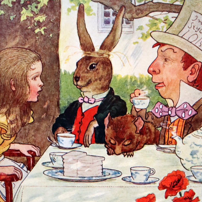 1904 Rare Book - Alice's Adventures In Wonderland. First Edition illustrated by Maria L. Kirk.