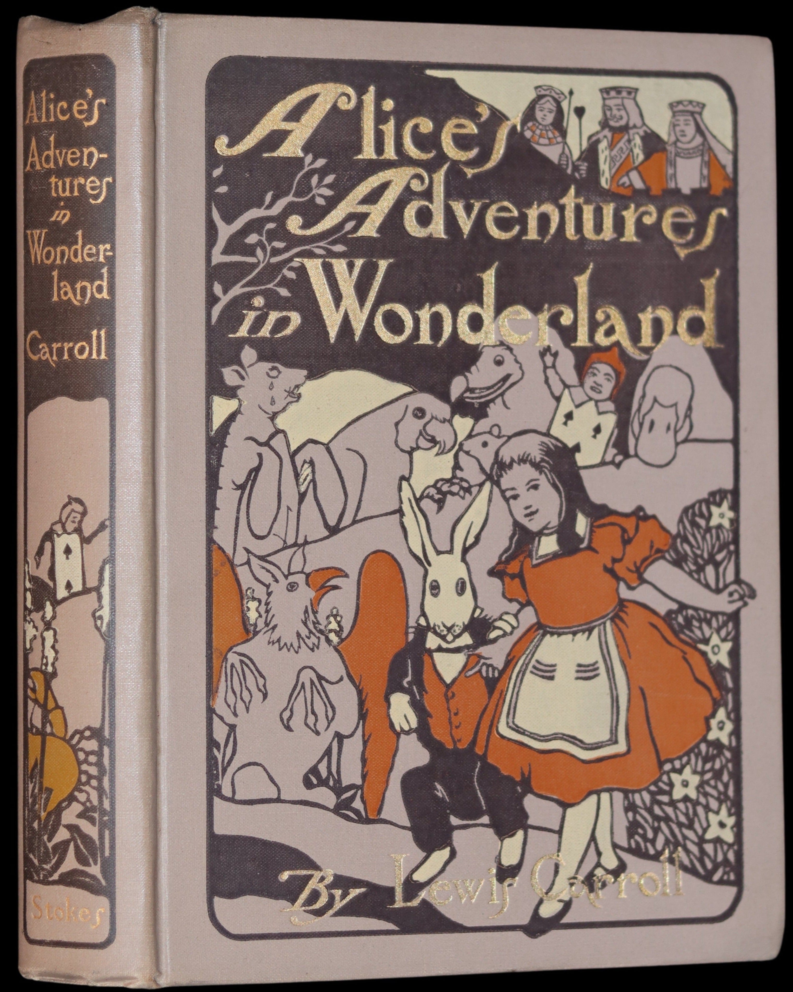 洋書 The ALICE IN WONDERLAND Picture Book 1904 Rare Book - Alice's Adventures In Wonderland. First Edition