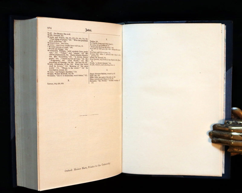 1912 Rare book bound by Ramage - Lord Byron's Poetical Works including DON JUAN, The Prophecy of Dante, etc.