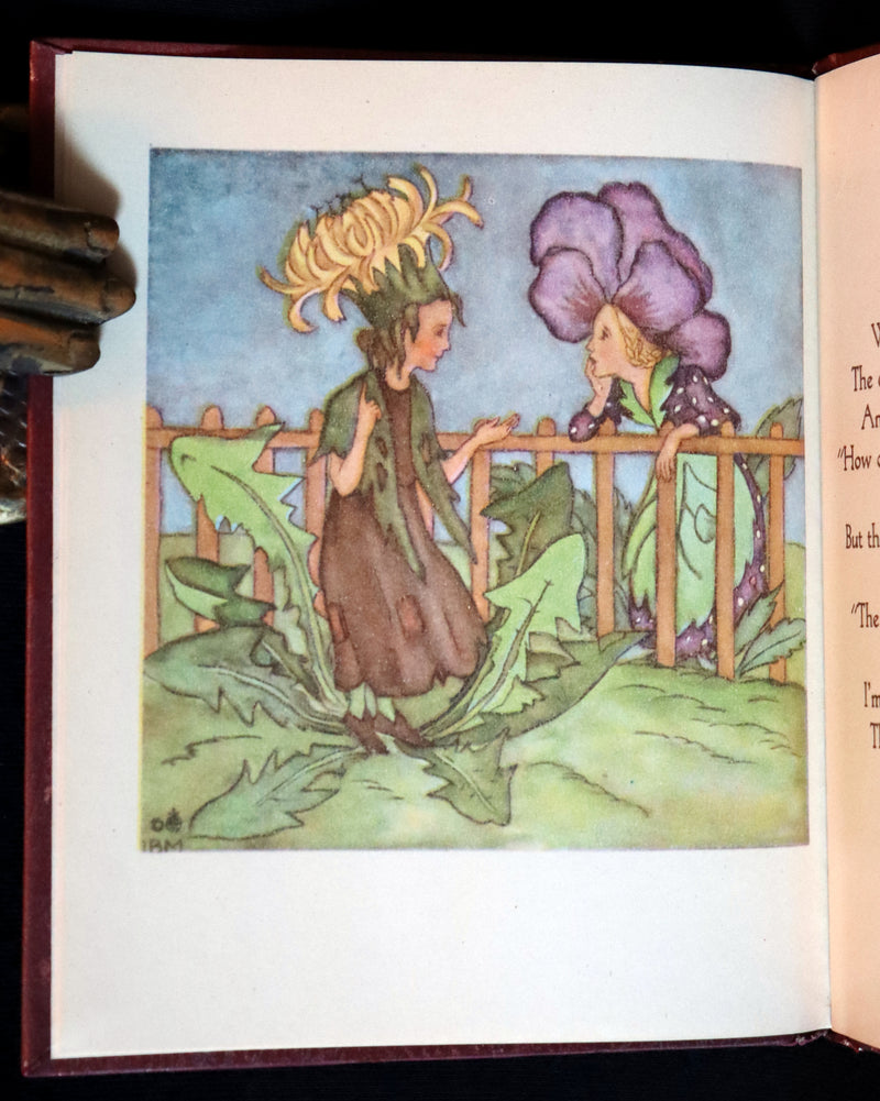 1946 Scarce First English Edition - The FLOWER BOOK illustrated by Ida Bohatta Morpurgo.