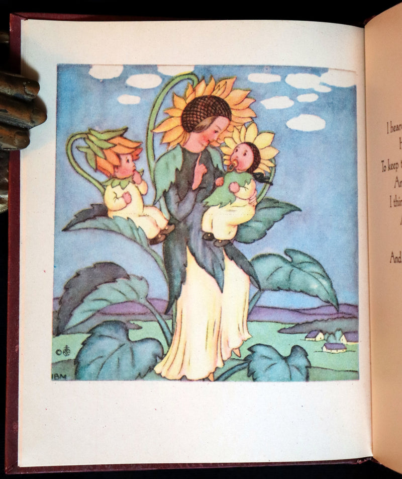 1946 Scarce First English Edition - The FLOWER BOOK illustrated by Ida Bohatta Morpurgo.