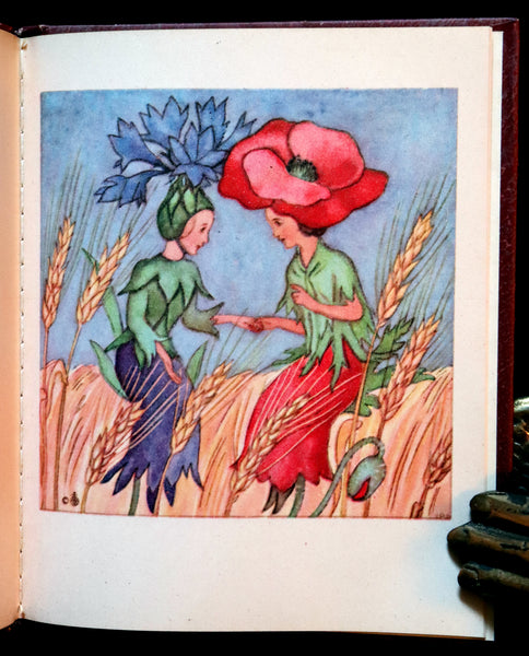1946 Scarce First English Edition - The FLOWER BOOK illustrated by Ida Bohatta Morpurgo.