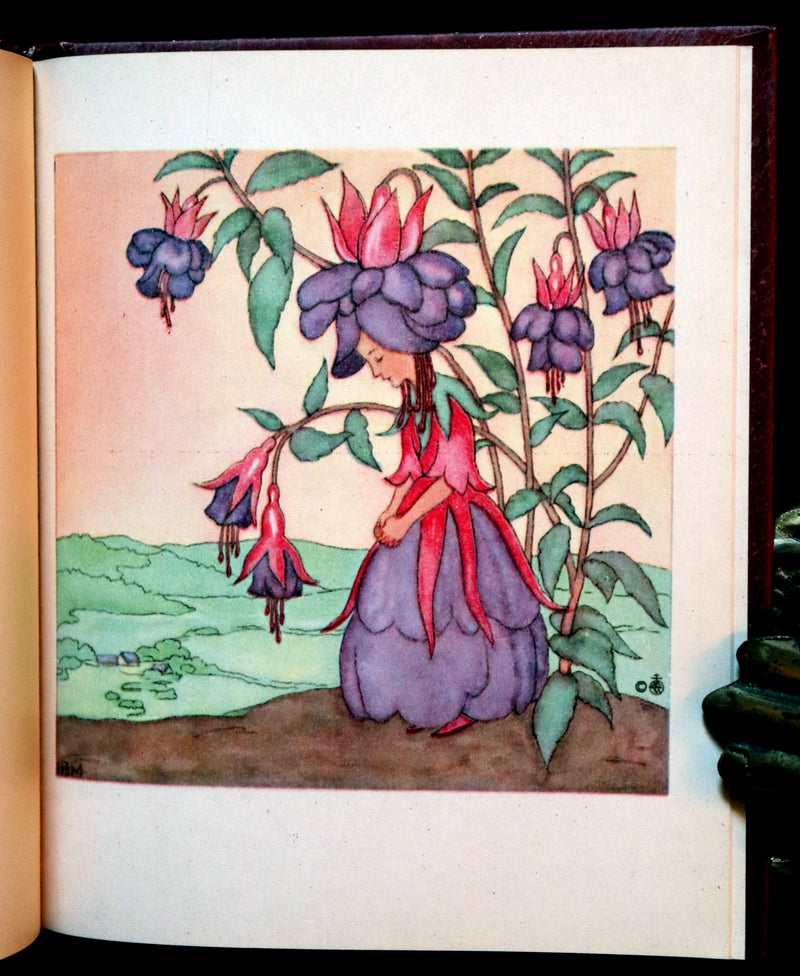 1946 Scarce First English Edition - The FLOWER BOOK illustrated by Ida Bohatta Morpurgo.