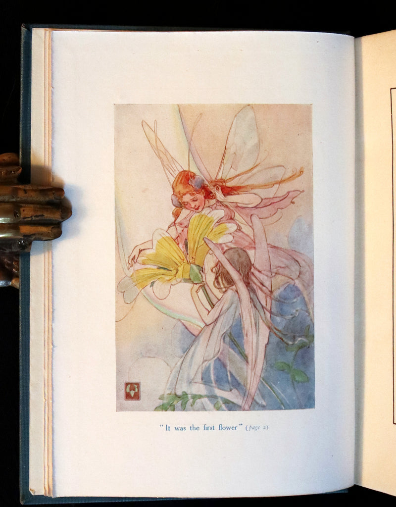 1916 Rare Book - RAINBOW CHILDREN by Edith Howes illustrated by Alice B. Woodward.