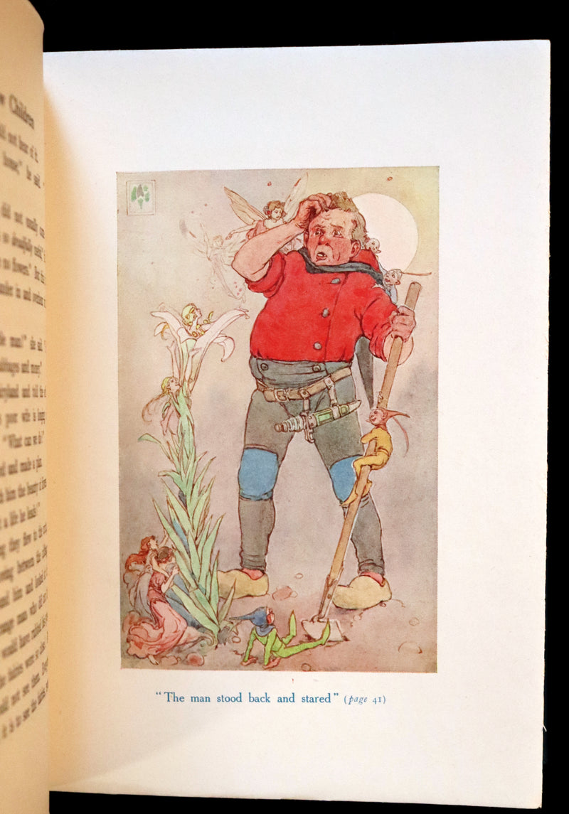 1916 Rare Book - RAINBOW CHILDREN by Edith Howes illustrated by Alice B. Woodward.