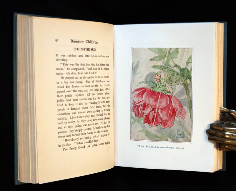 1916 Rare Book - RAINBOW CHILDREN by Edith Howes illustrated by Alice B. Woodward.