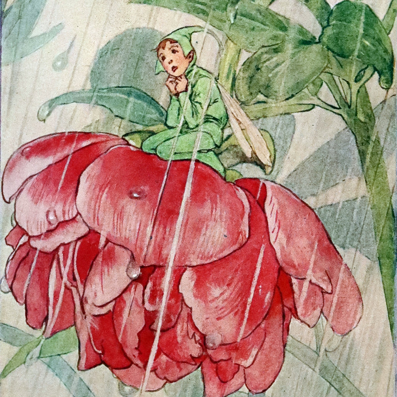 1916 Rare Book - RAINBOW CHILDREN by Edith Howes illustrated by Alice B. Woodward.