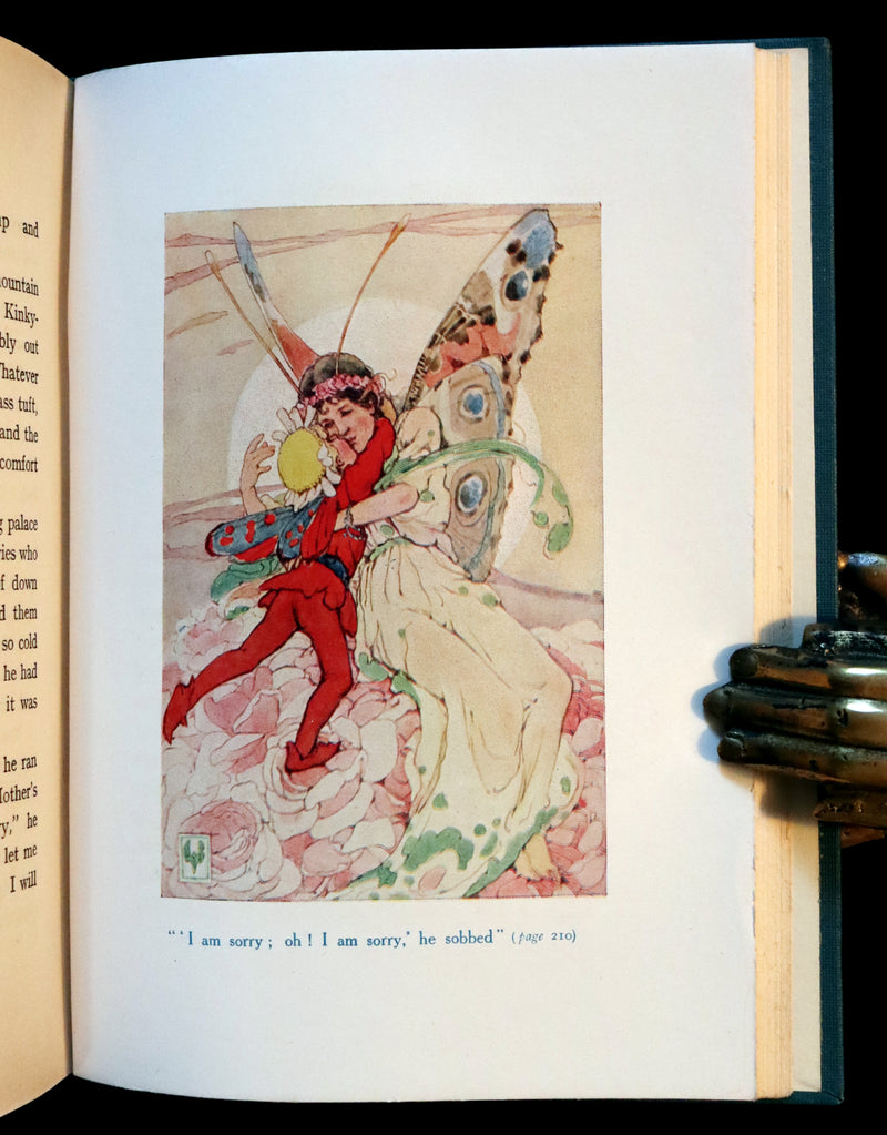 1916 Rare Book - RAINBOW CHILDREN by Edith Howes illustrated by Alice B. Woodward.