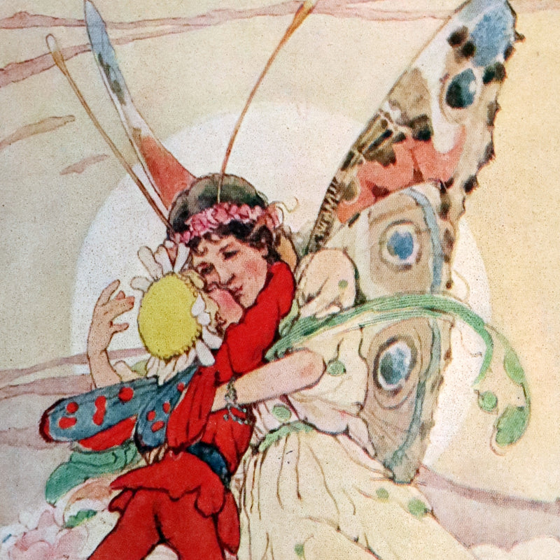 1916 Rare Book - RAINBOW CHILDREN by Edith Howes illustrated by Alice B. Woodward.