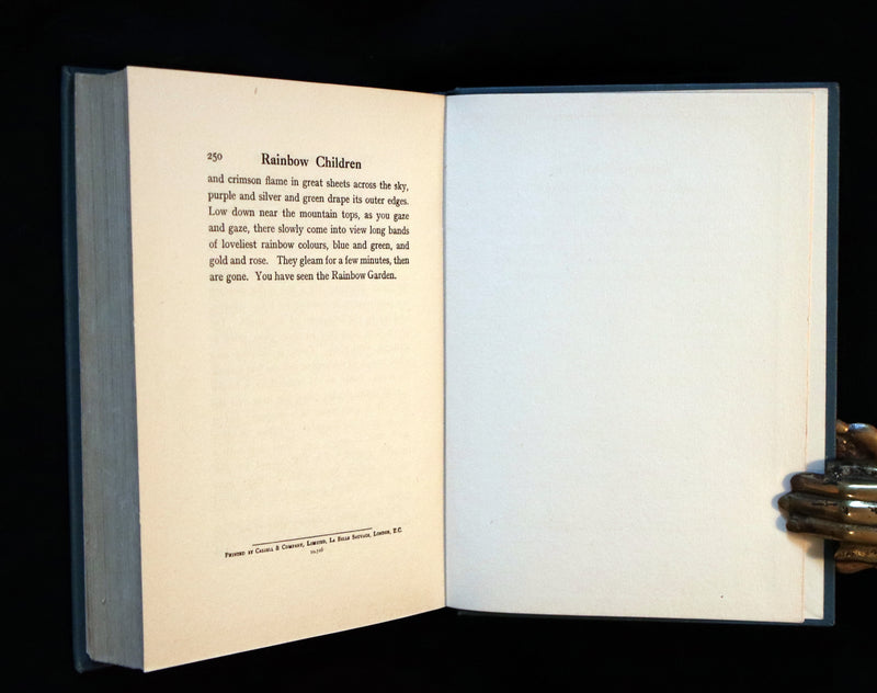 1916 Rare Book - RAINBOW CHILDREN by Edith Howes illustrated by Alice B. Woodward.