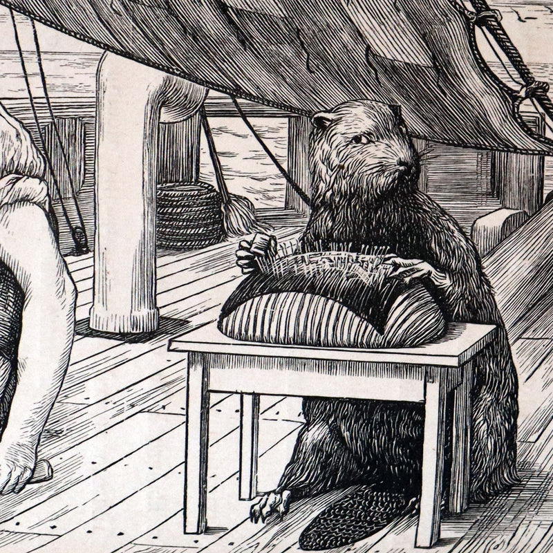 1876 Rare First Edition in a nice binding - The Hunting of the SNARK by Lewis Carroll. Illustrated by Henry Holiday.