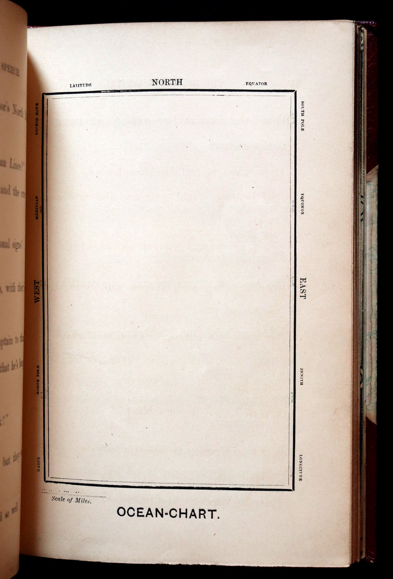 1876 Rare First Edition in a nice binding - The Hunting of the SNARK by Lewis Carroll. Illustrated by Henry Holiday.