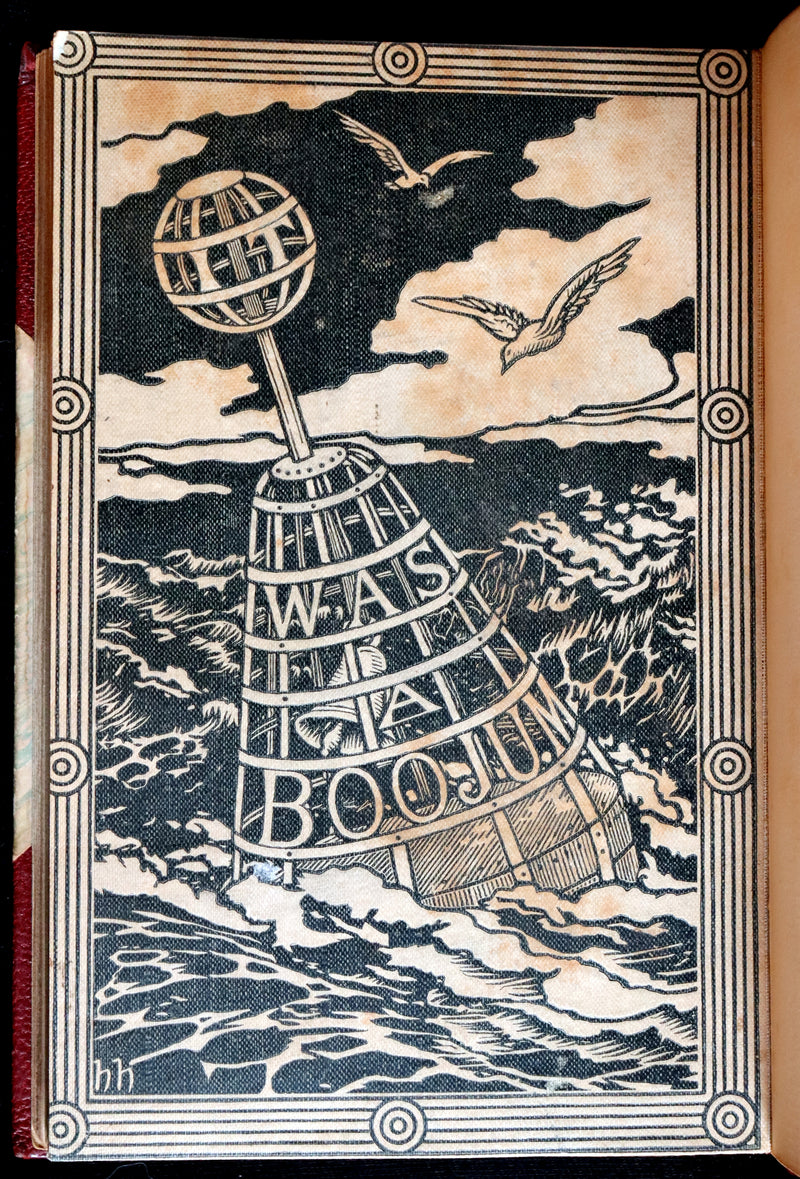 1876 Rare First Edition in a nice binding - The Hunting of the SNARK by Lewis Carroll. Illustrated by Henry Holiday.