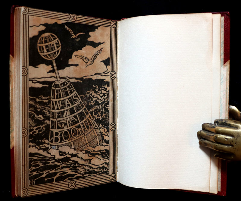 1876 Rare First Edition in a nice binding - The Hunting of the SNARK by Lewis Carroll. Illustrated by Henry Holiday.