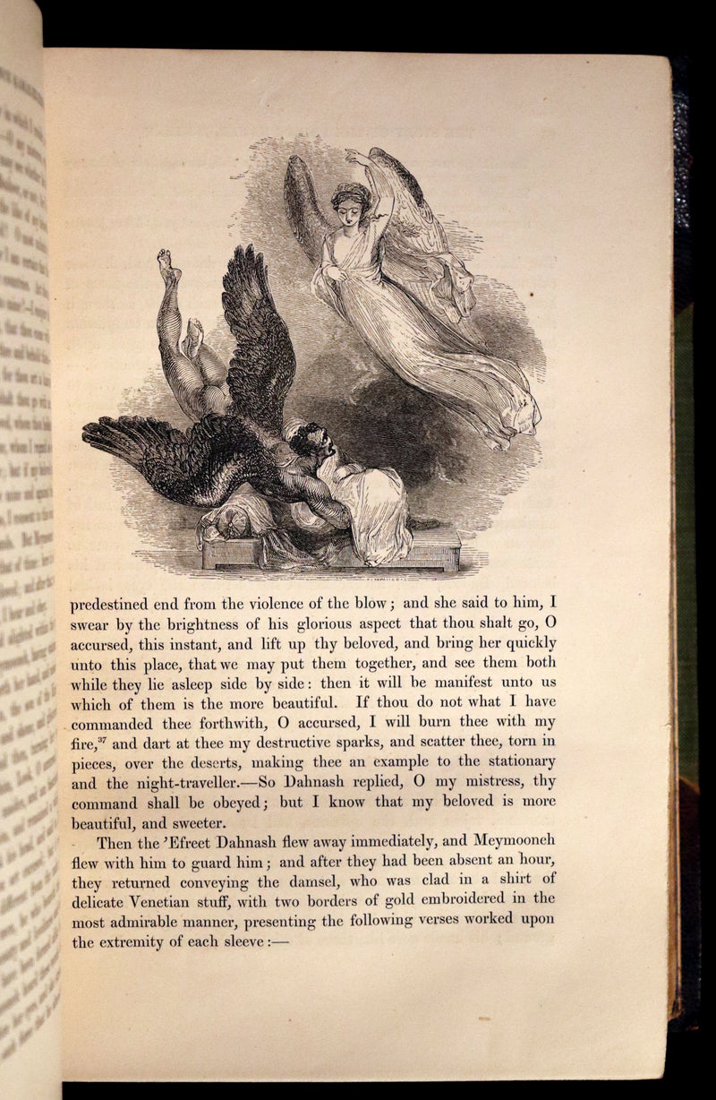 1859 Rare Book set - The Thousand & One Nights, ARABIAN NIGHTS by Edward William Lane.