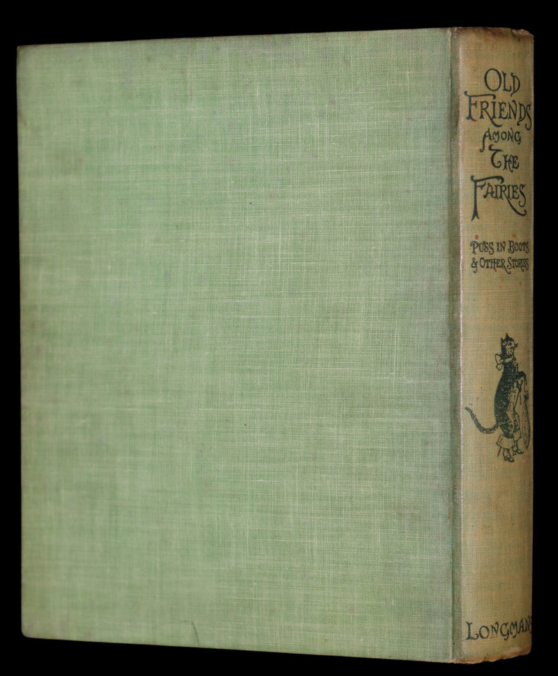 1926 Rare First Edition - OLD FRIENDS AMONG THE FAIRIES by Andrew Lang. Illustrated.