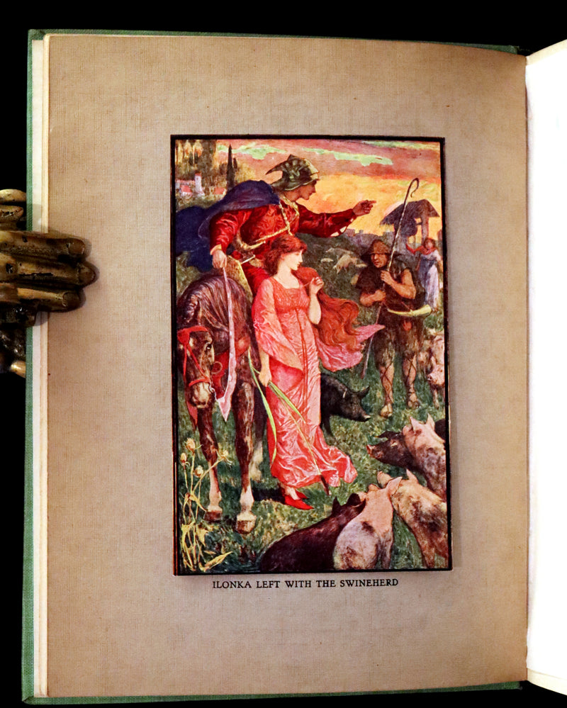 1926 Rare First Edition - OLD FRIENDS AMONG THE FAIRIES by Andrew Lang. Illustrated.