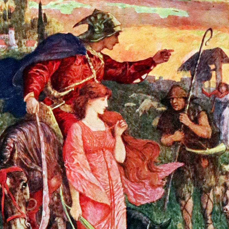 1926 Rare First Edition - OLD FRIENDS AMONG THE FAIRIES by Andrew Lang. Illustrated.