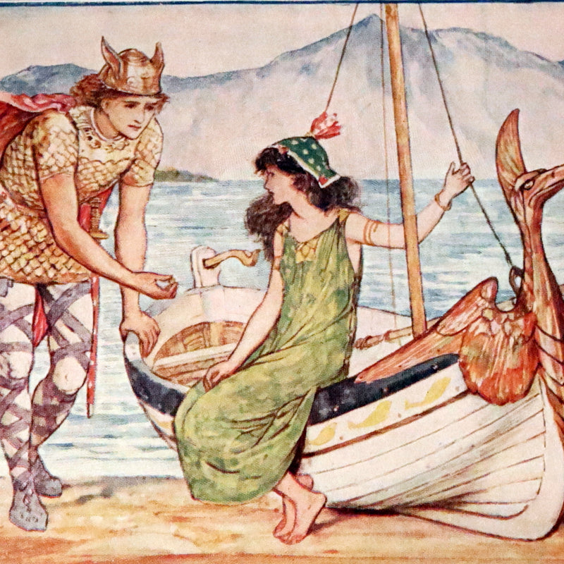 1926 Rare First Edition - OLD FRIENDS AMONG THE FAIRIES by Andrew Lang. Illustrated.