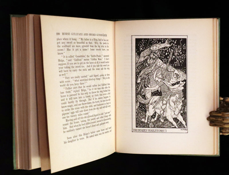 1926 Rare First Edition - OLD FRIENDS AMONG THE FAIRIES by Andrew Lang. Illustrated.