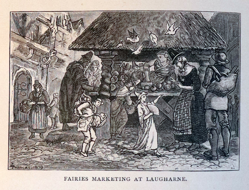 1881 Scarce First US Edition - BRITISH GOBLINS, Welsh Folk-lore & Fairy Mythology by Wirt Sikes.