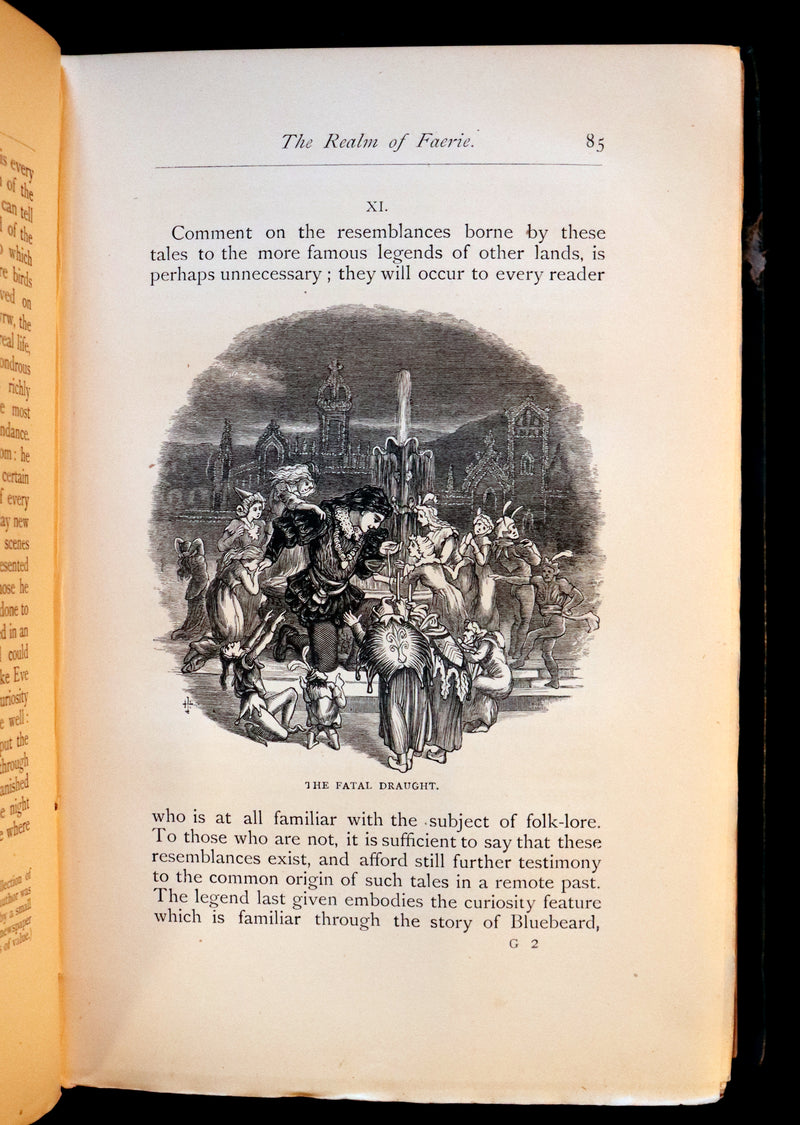 1881 Scarce First US Edition - BRITISH GOBLINS, Welsh Folk-lore & Fairy Mythology by Wirt Sikes.