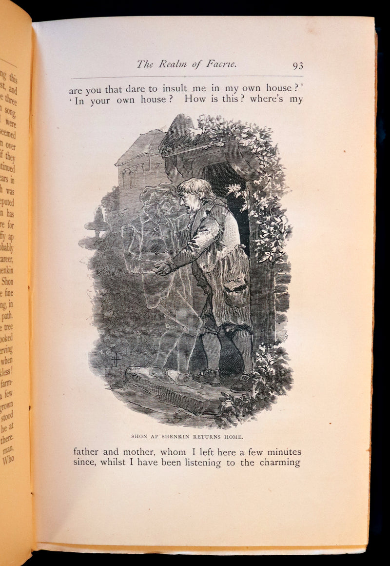 1881 Scarce First US Edition - BRITISH GOBLINS, Welsh Folk-lore & Fairy Mythology by Wirt Sikes.