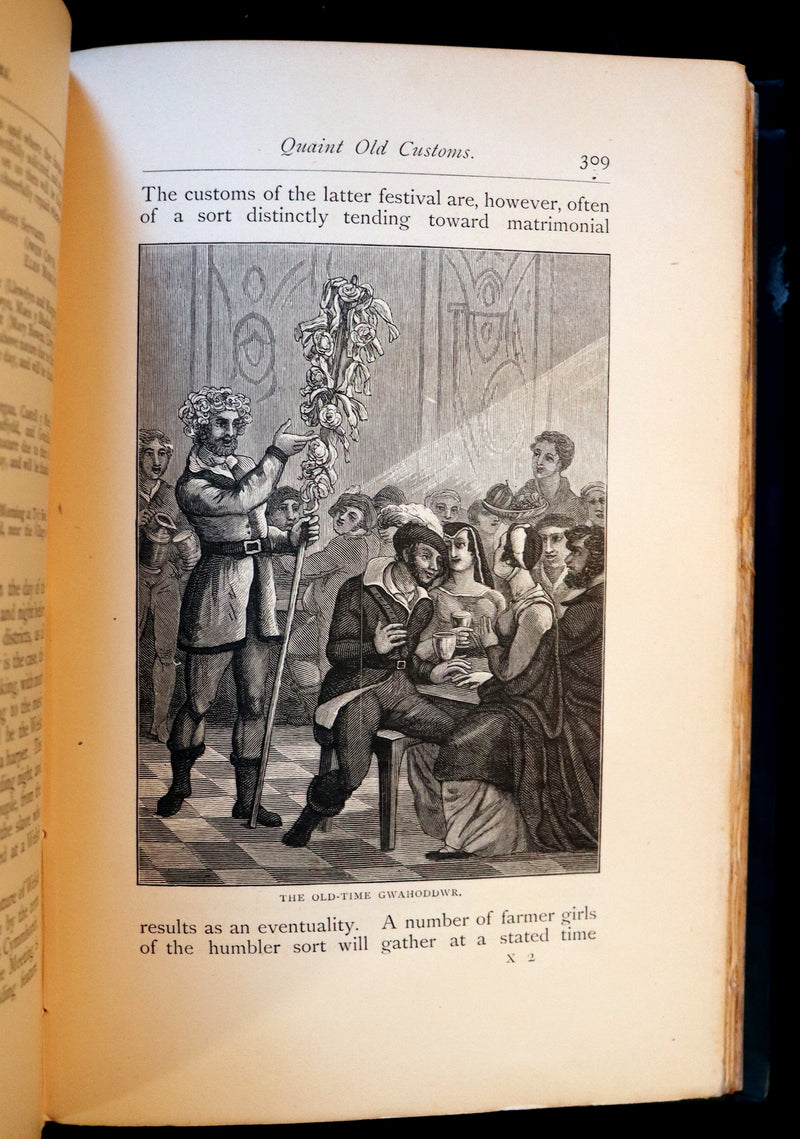 1881 Scarce First US Edition - BRITISH GOBLINS, Welsh Folk-lore & Fairy Mythology by Wirt Sikes.