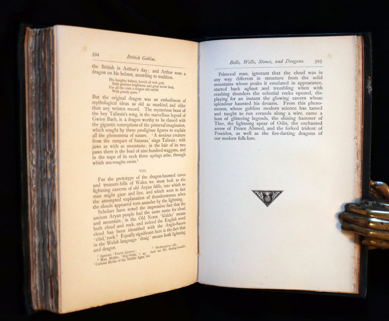 1881 Scarce First US Edition - BRITISH GOBLINS, Welsh Folk-lore & Fairy Mythology by Wirt Sikes.