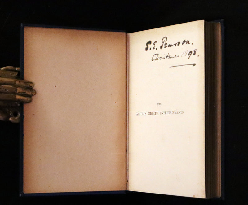 1898 Rare 1stED Book - THE ARABIAN NIGHTS by Andrew Lang Illustrated by Henry Justice Ford.