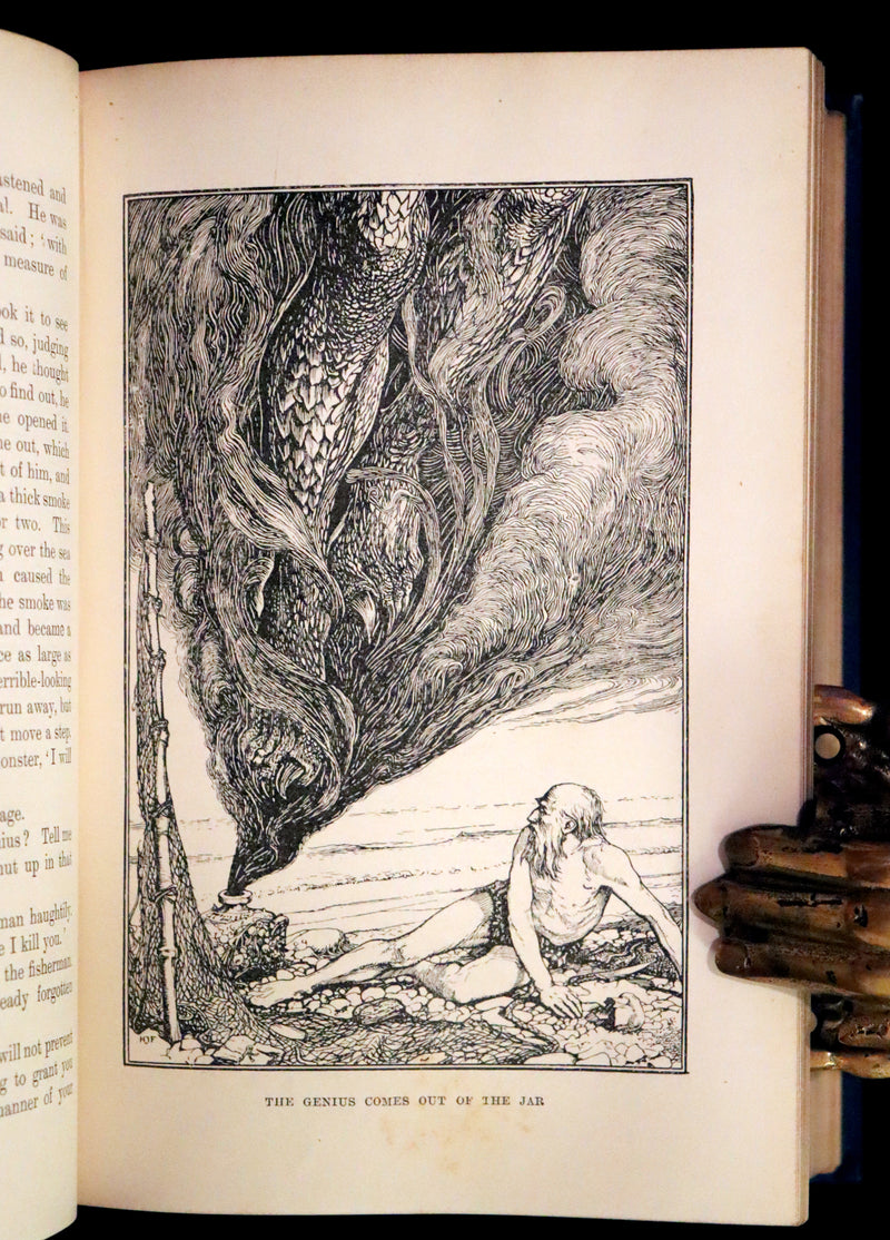 1898 Rare 1stED Book - THE ARABIAN NIGHTS by Andrew Lang Illustrated by Henry Justice Ford.