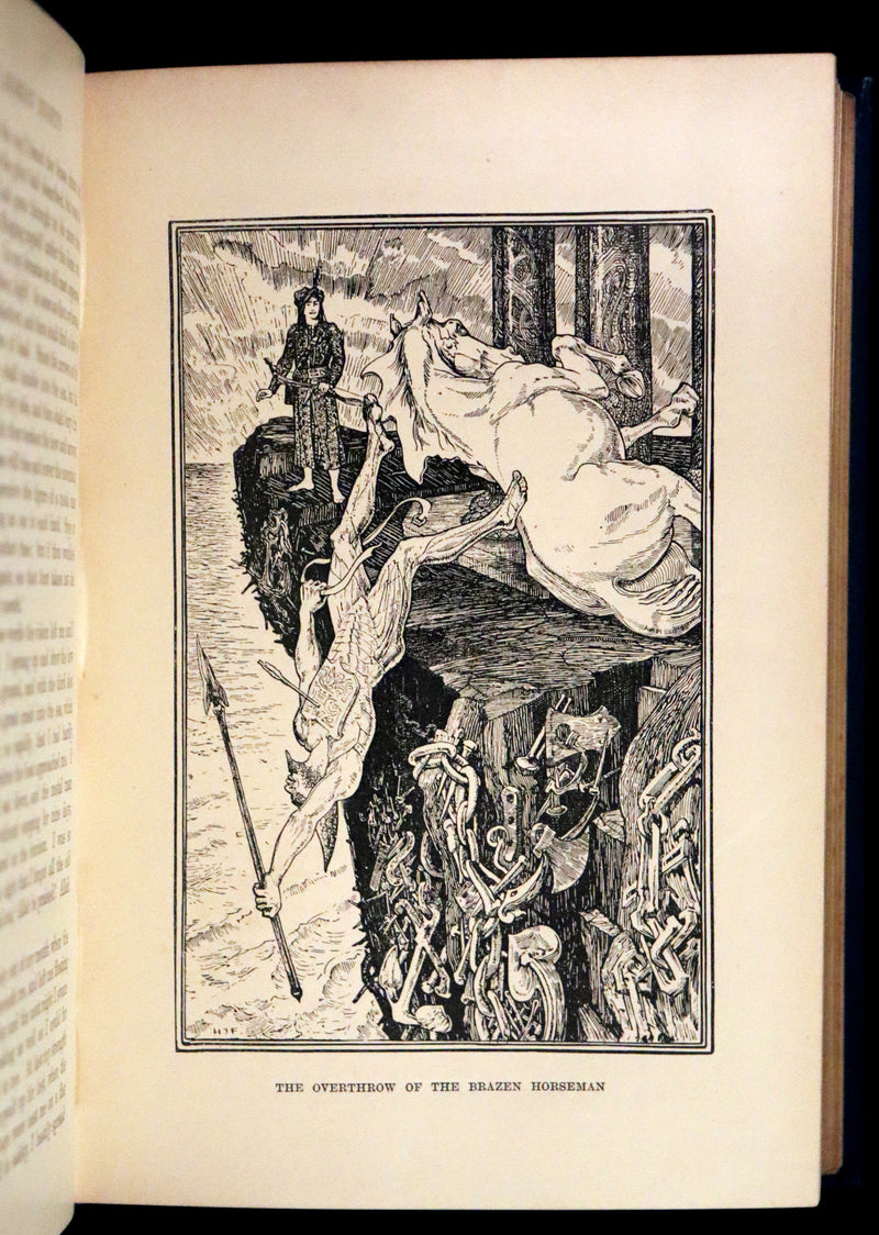 1898 Rare 1stED Book - THE ARABIAN NIGHTS by Andrew Lang Illustrated by Henry Justice Ford.