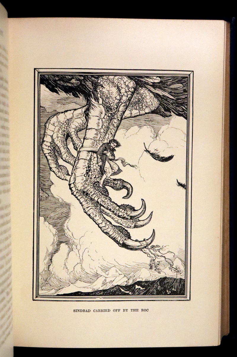 1898 Rare 1stED Book - THE ARABIAN NIGHTS by Andrew Lang Illustrated by Henry Justice Ford.