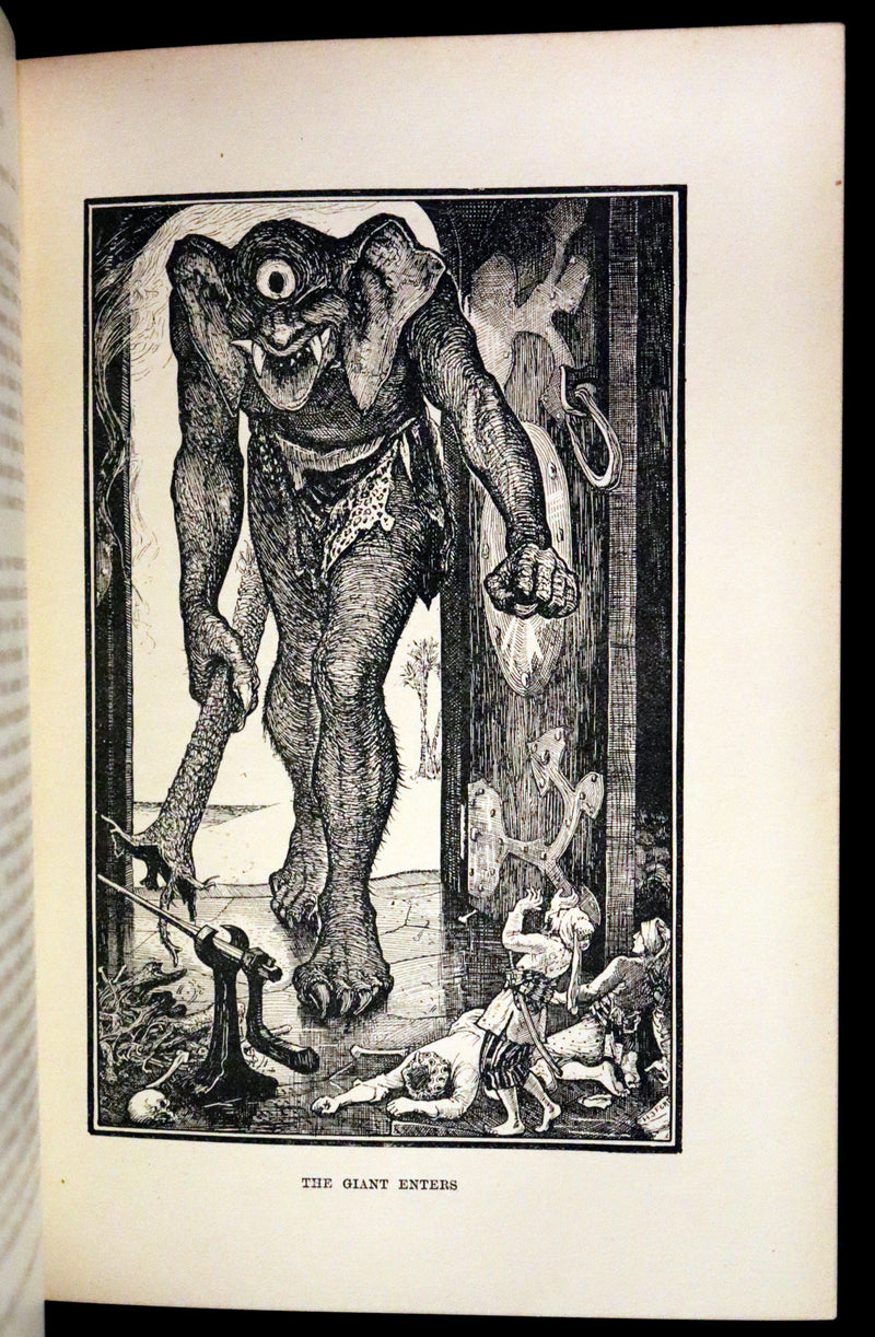 1898 Rare 1stED Book - THE ARABIAN NIGHTS by Andrew Lang Illustrated by Henry Justice Ford.