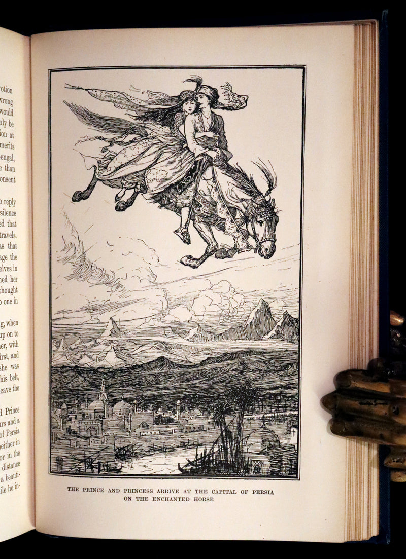 1898 Rare 1stED Book - THE ARABIAN NIGHTS by Andrew Lang Illustrated by Henry Justice Ford.