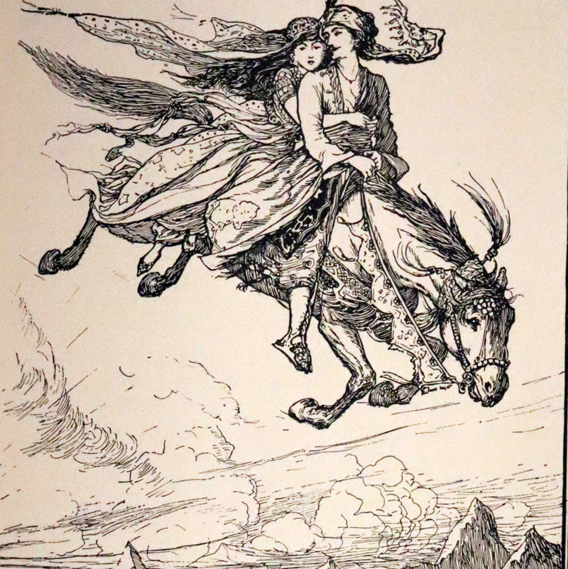 1898 Rare 1stED Book - THE ARABIAN NIGHTS by Andrew Lang Illustrated by Henry Justice Ford.