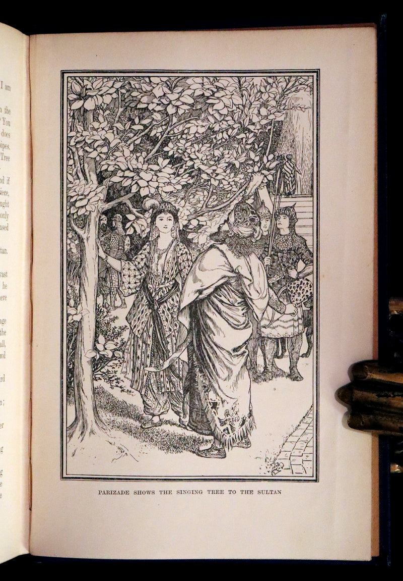 1898 Rare 1stED Book - THE ARABIAN NIGHTS by Andrew Lang Illustrated by Henry Justice Ford.