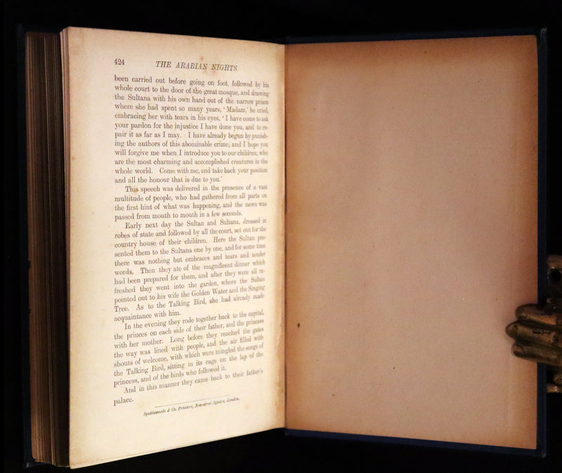 1898 Rare 1stED Book - THE ARABIAN NIGHTS by Andrew Lang Illustrated by Henry Justice Ford.