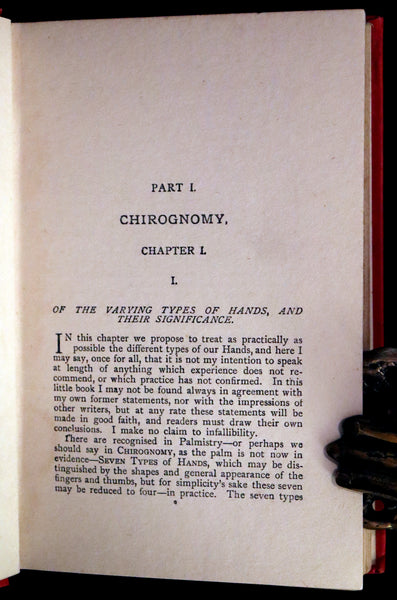 1910 Scarce CHIROMANCY Book - Practical Palmistry, Treatise on Chirosophy by Henry Frith. Illustrated.